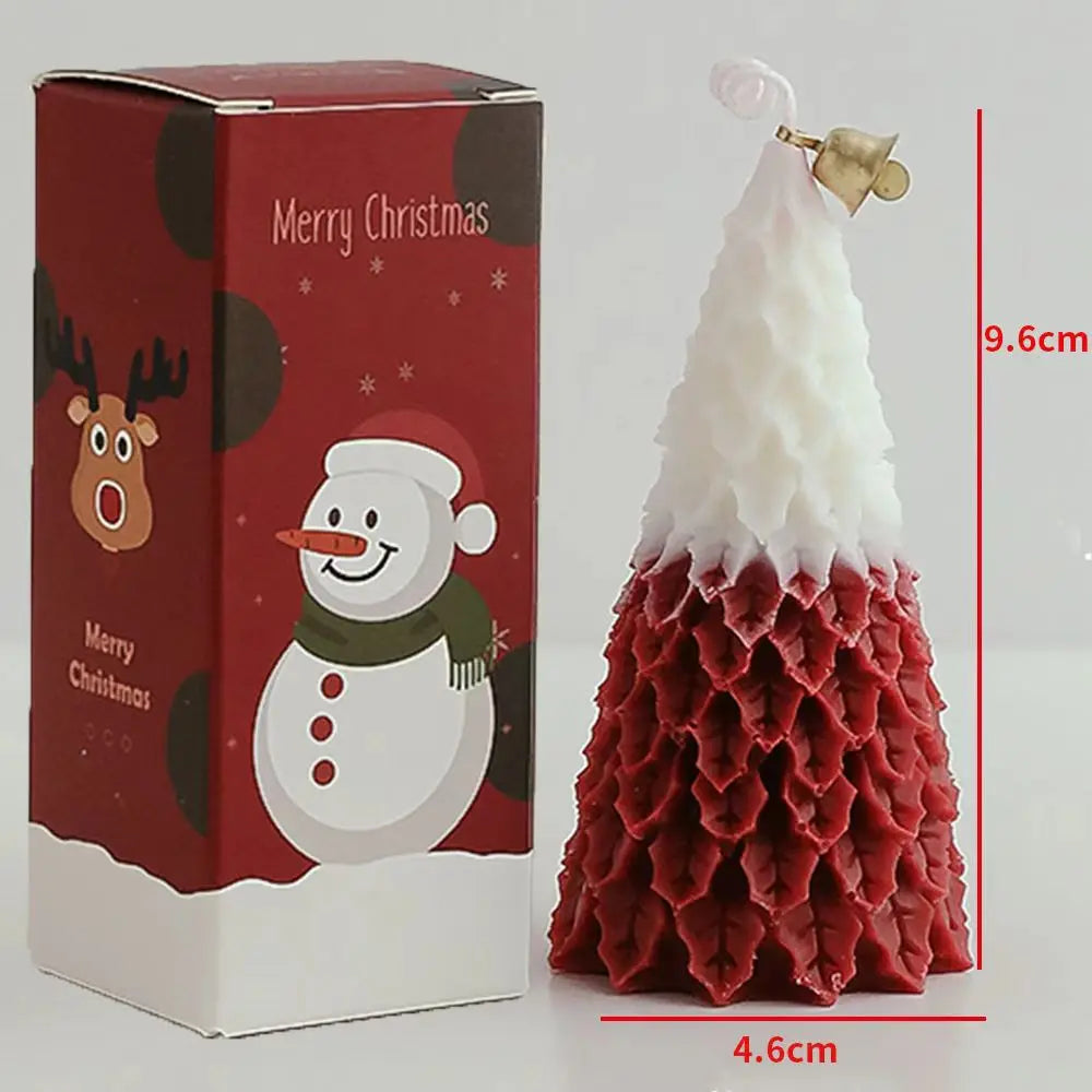 Home Decor Large Size Christmas Tree Modelling Aromatherapy Candle