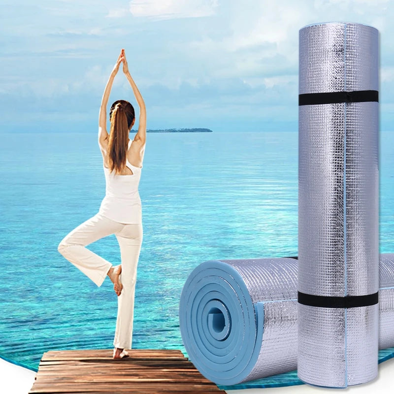 New 6mm Thick Durable EVA Yoga Mat Exercise Gym Fitness Workout Non-Slip Pad Camping