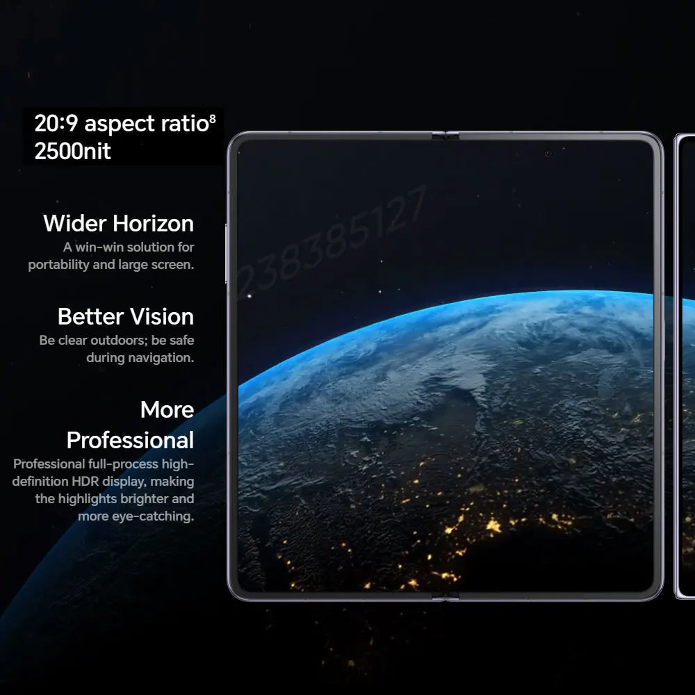 Global Version Honor Magic V2 5G Foldable LTPO OLED 120Hz Display 7.92" 50MP Rear Cameras Snapdragon smartphone