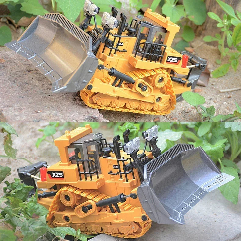 Mini Excavator Kids Dump Rc Trucks Electric Car Toy