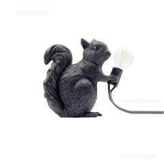 Nordic Italian Mini Squirrel Table Lamps New Creative Decorative Table Lamp