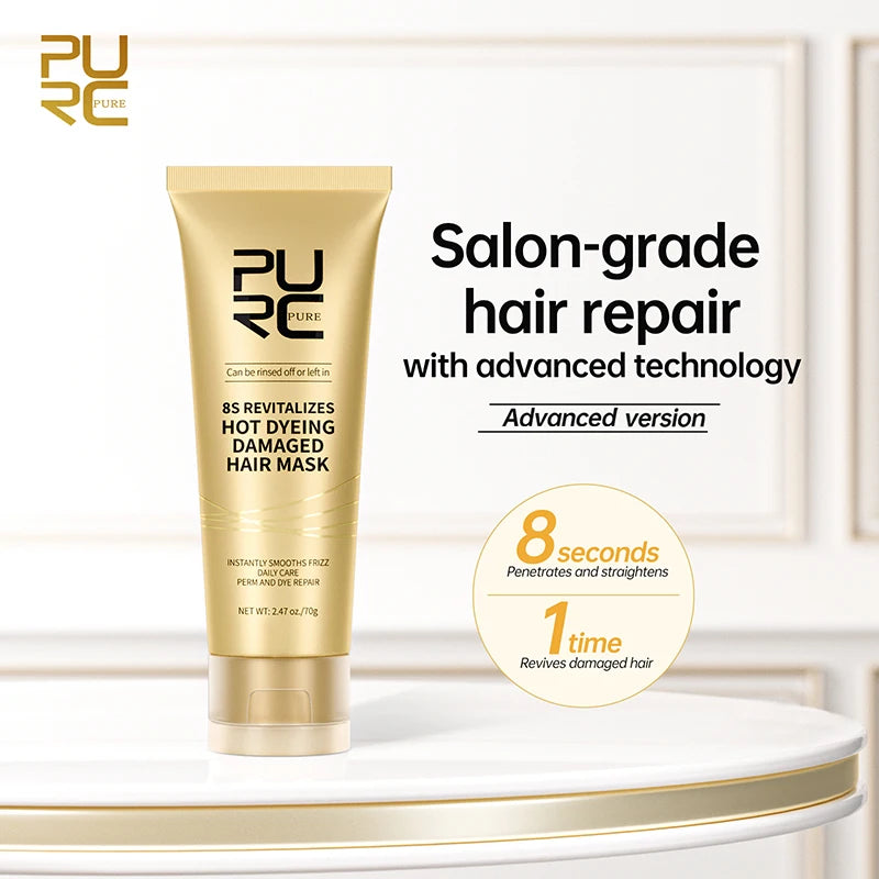 Professional Keratin Treatment Hair Mask Repair Frizz Dry Damaged Cream Smooth Straightening Masks Salon