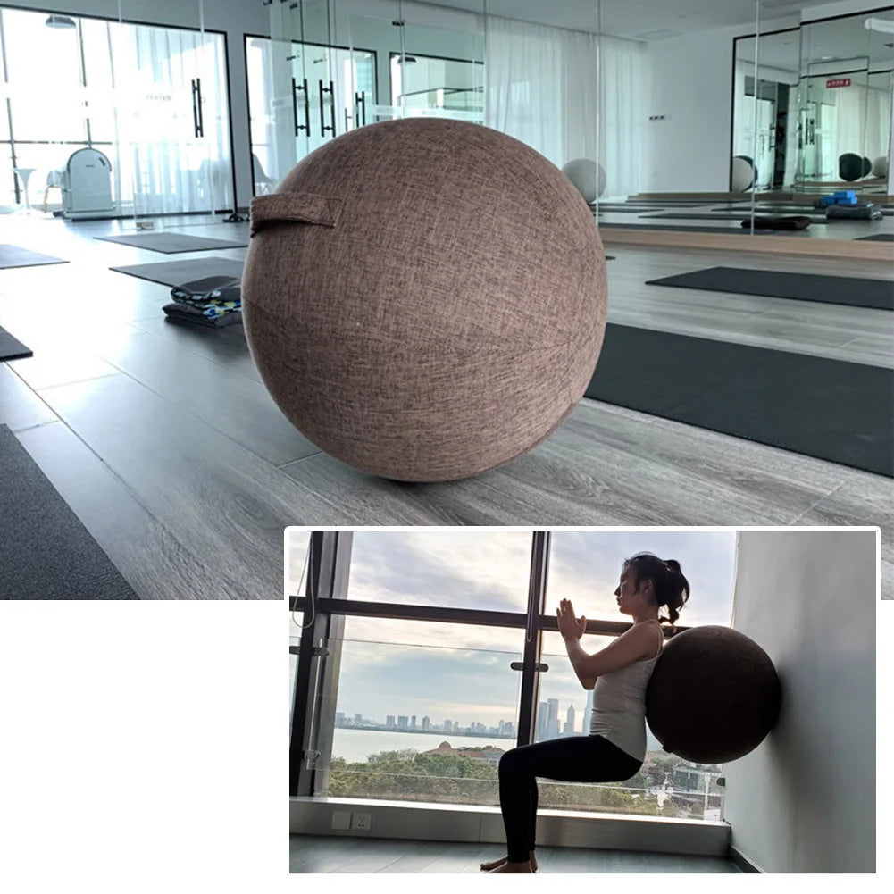 Premium Yoga Ball Protective Cover Gym Workout Balance Ball