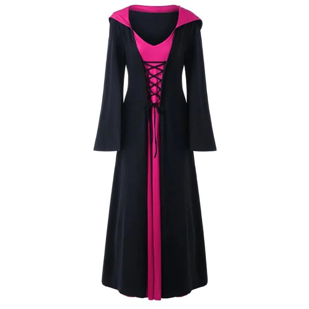 Halloween Scary Vampire Witch Long Dress