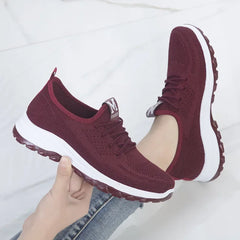 Women Sneakers Mesh Vulcanized Shoes Spring Ladies Casual Flats Sneaker