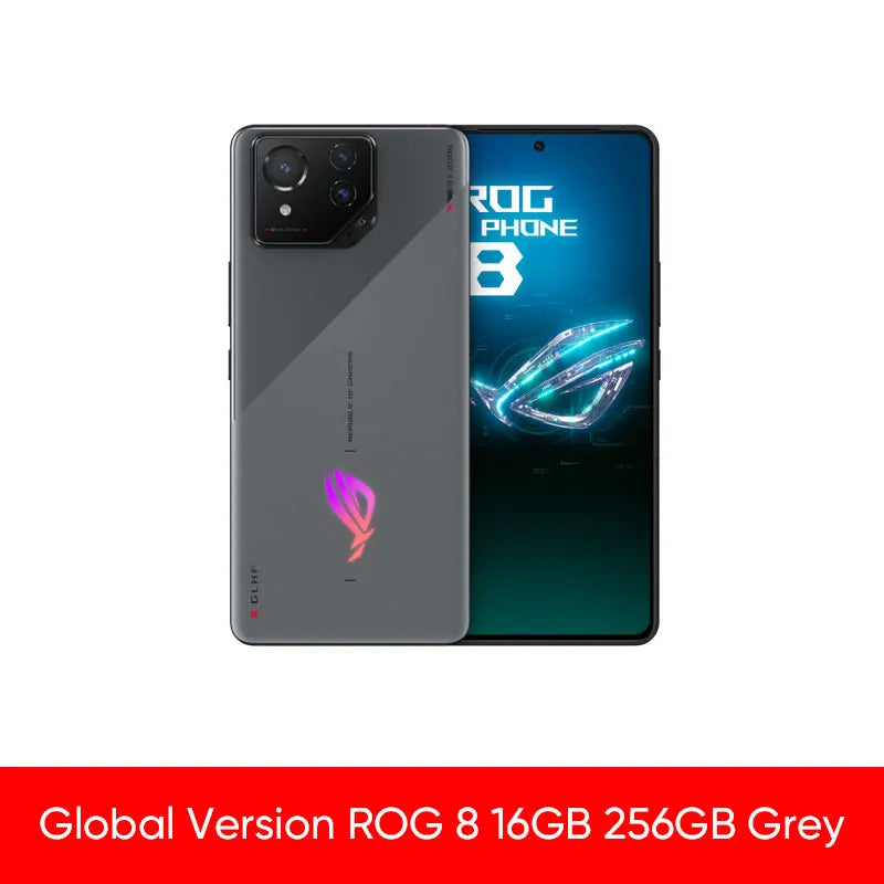 2024 New ASUS ROG 8 & 8 pro 5G Gaming Phone Snapdragon 8 Gen 3 6.78'' 165Hz AMOLED Screen 5500mAh 65W Fast Charge Global Rom