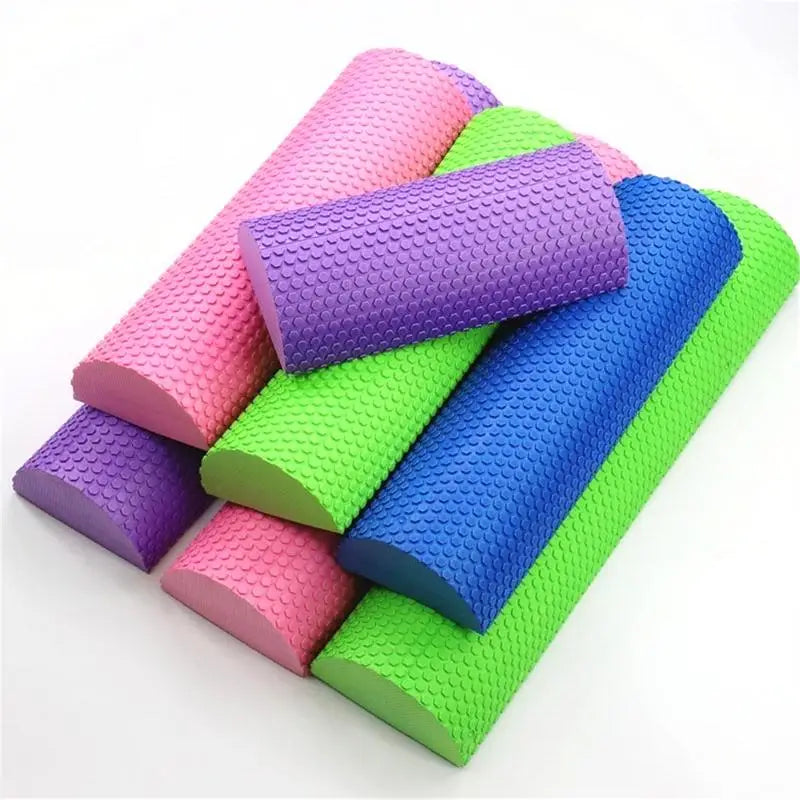 Half Round Eva Foam Roller For Yoga Pilates Fitness Equipment Balance Pad Yoga Blocks