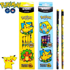 12pcs Pokemon Pencil Set