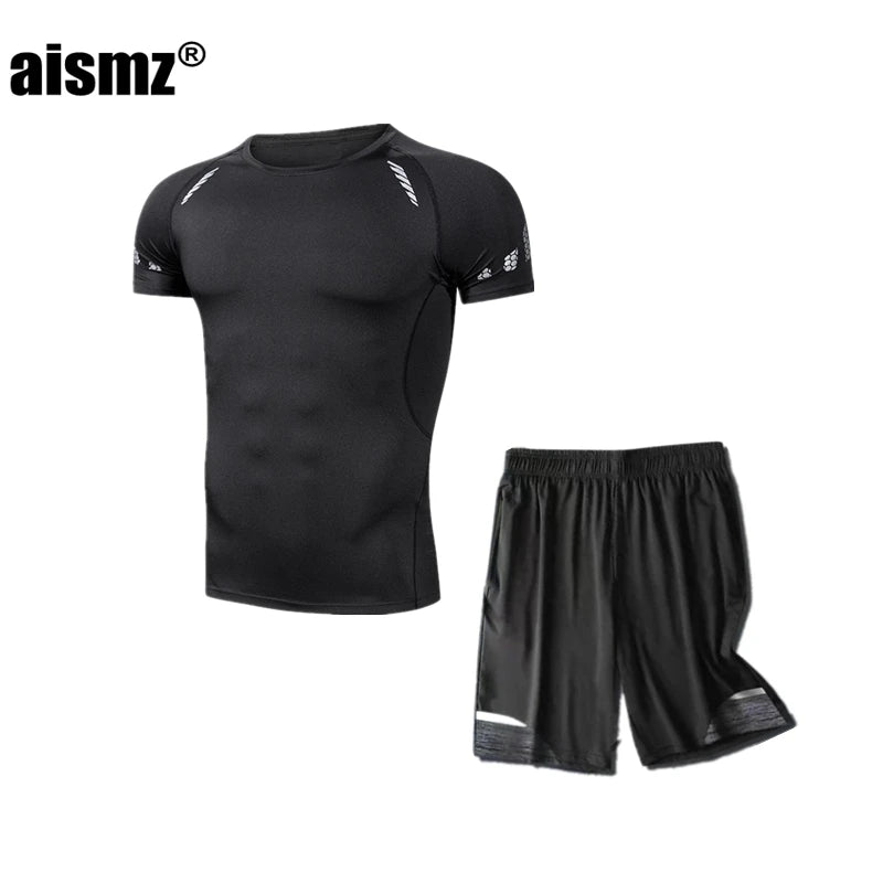 Men's Tracksuit Gym Fitness badminton Sports Suit