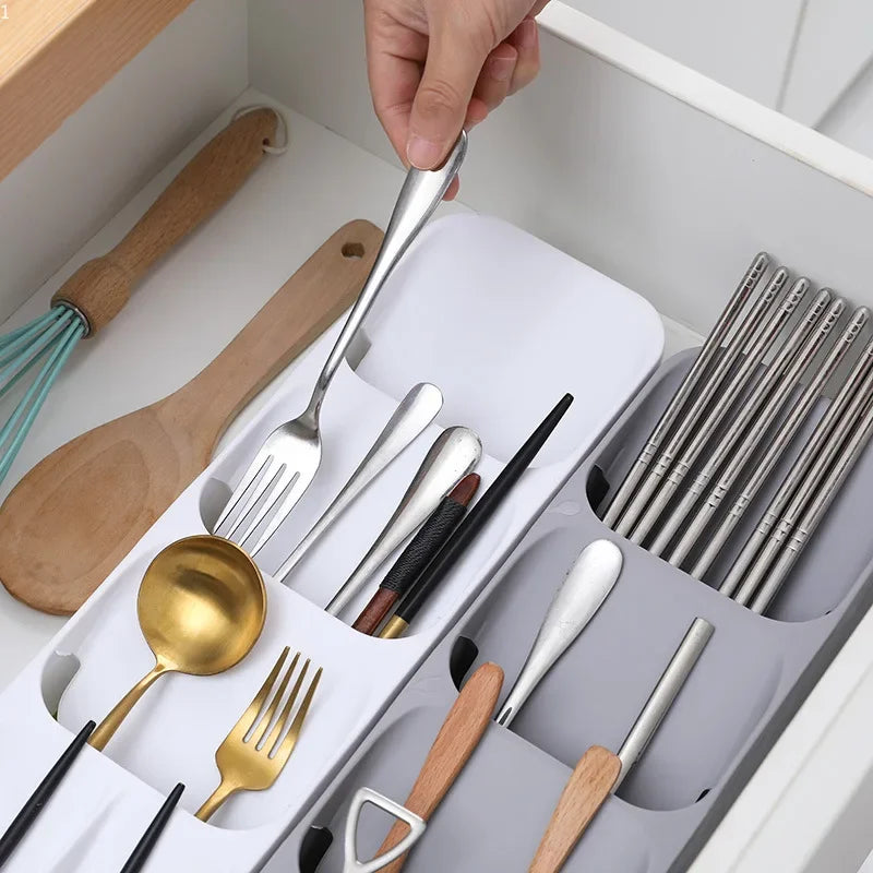 Spoon Storage Box Cutlery Tray Knife Holder Knife and Fork Storage Box