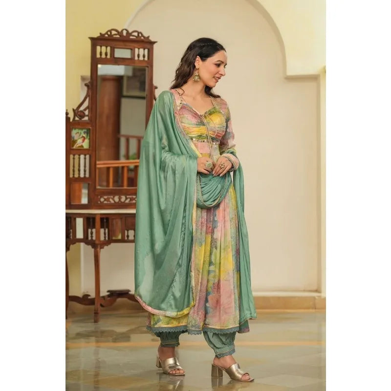 Wedding Indian Dress Salwar Kameez Party Wearing Pakistani Sheer Dress