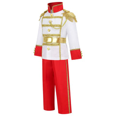 Children Christmas Prince Charming Cosplay Kids