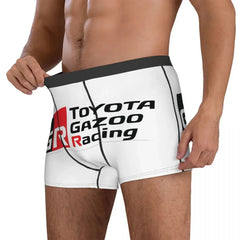 Boxer Underpants Shorts GR Logo Gazoo Racing GR Sport (1) Panties Men Ventilate Underwear for Homme Man Boyfriend Gift