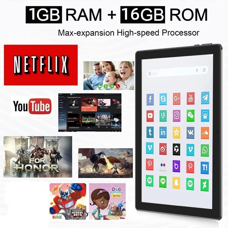 Hot Sales 7 INCH 1GB RAM 16GB ROM RCT6973 Android 6.0 Tablet