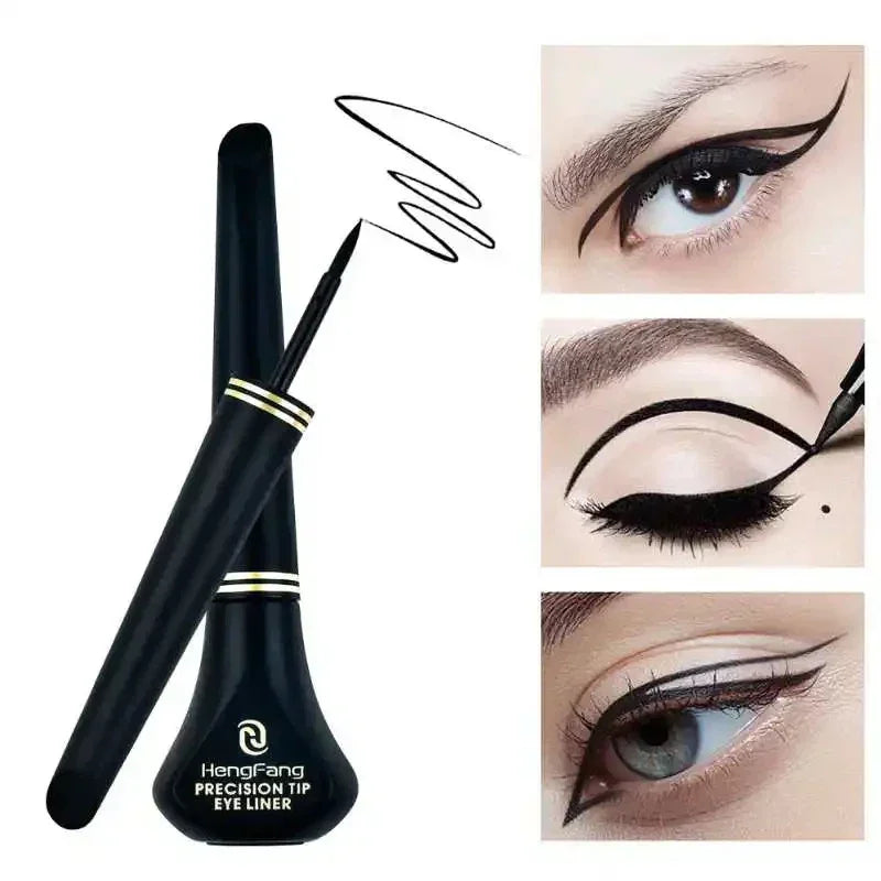 Long Lasting Liquid Eyeliner Pencil Sweatproof Quick Dry Easy To Wear High Pigmentc Eye Makeup