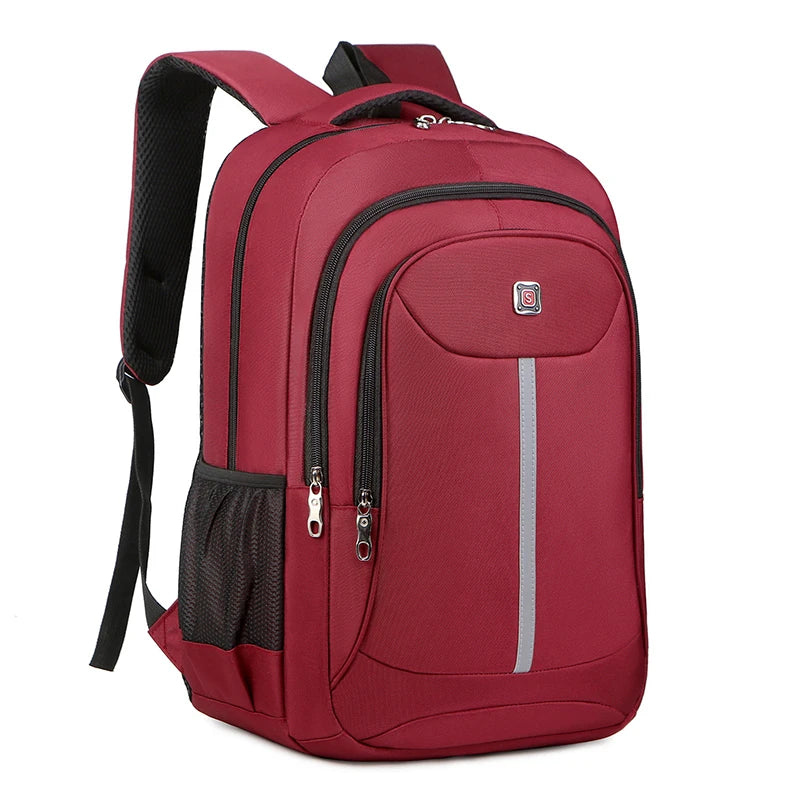 Fashion Casual Men's Backpack Men Bag Lightweight Nylon Fabric Travel Backpack School Bag Large Capacity Men's Laptop Backpack