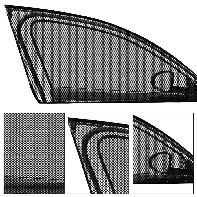 Car Breathable Sun Shade Curtain Auto Rear Side Window Sun Visor Cover Kids UV Protective