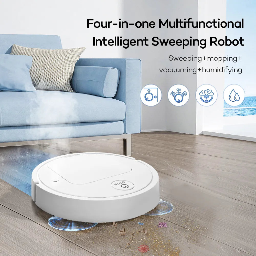 Wet Mopping USB Rechargeable 5-in-1 Robot Vacuum Cleaner