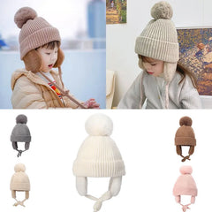 Winter Thicken Warm Baby Hat Ear Protection