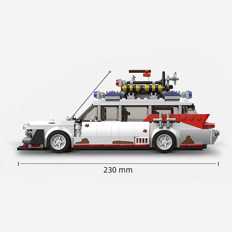 ECTO-1 Vehicle Super Racing Sports Car Building Blocks Sets Model Bricks