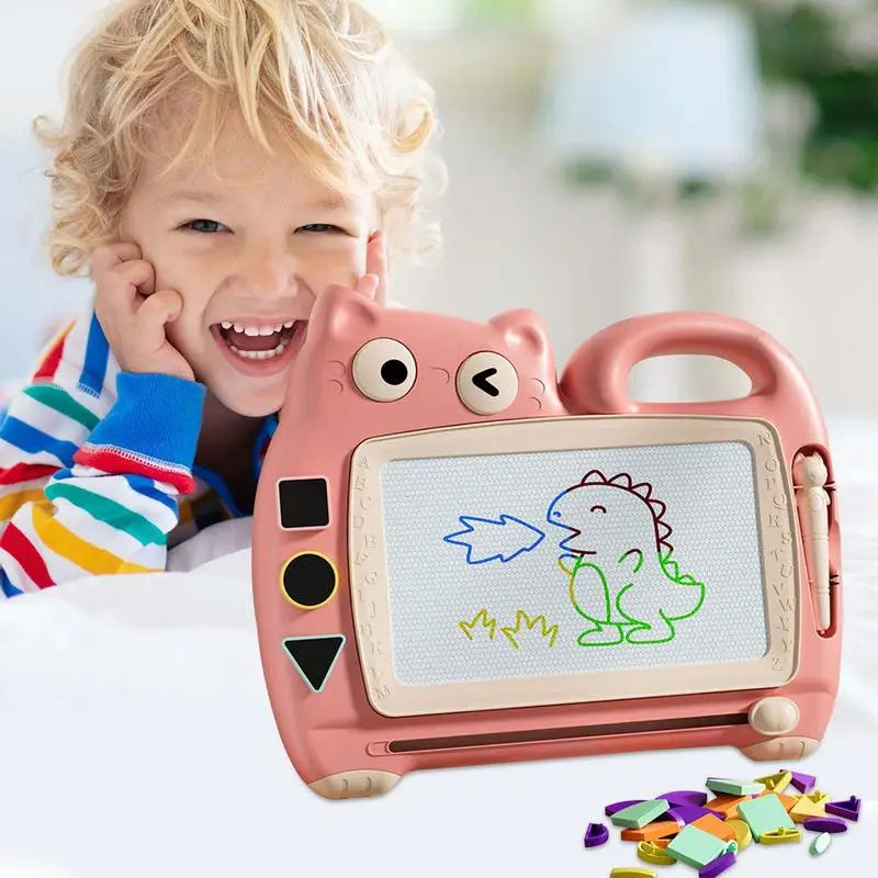 Magnetic Drawing Board For Kids Colorful Sketching Pad Toddler Writing Board Fun Preschool Early Learning