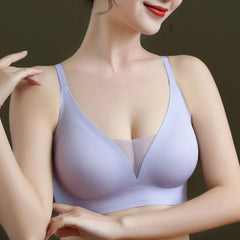 Bra Women Wirefree Bras Push Up Bralette Brassiere Soft Intimate Female Underwear