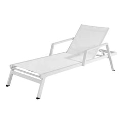 Modern Patio Garden Exterior Poolside Chaise  Sunbed Furniture Outdoor Pool Aluminum Sun Lounger Chairs