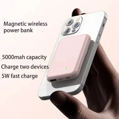 Ultra Thin Magnetic Power Bank Universal Mini Mobile Power Supply