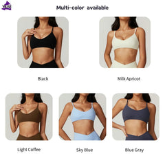 Eco Friendly Quick Dry Women's Sports Bra Running Fitness Underwear