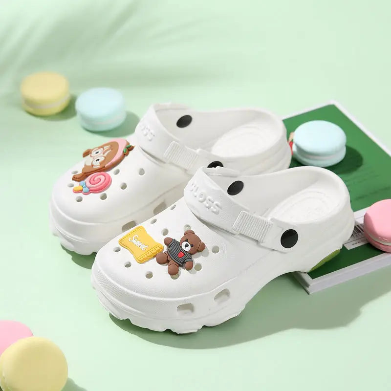 New Summer Sandals 3-15 Years Children's Slippers Baby Girls Shoes