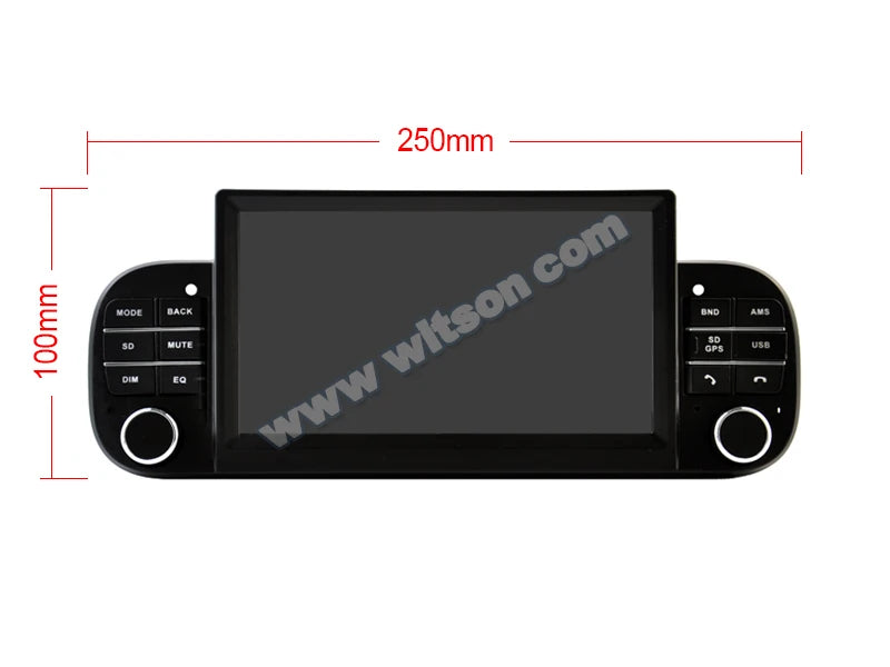 WITSON Android 13 Auto Radio for FIAT PANDA 2013-2020 Car Multimedia Player Stereo Audio GPS Navigation Video Car play