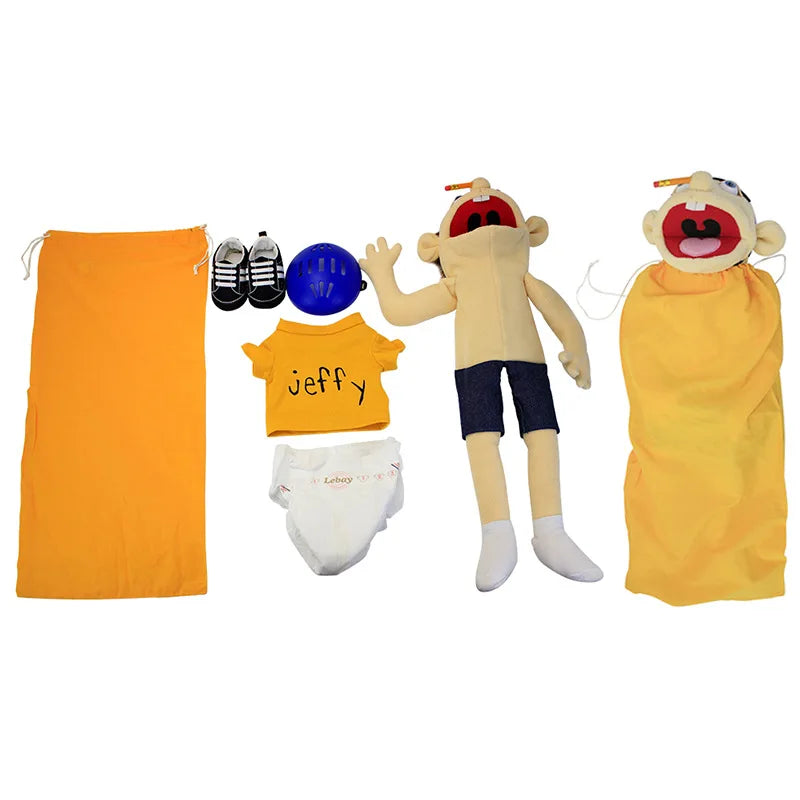 Jeffie Boy Hand Puppet