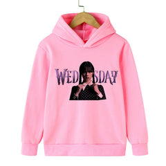 children's hoodies, Wednesday Adams sweatshirts