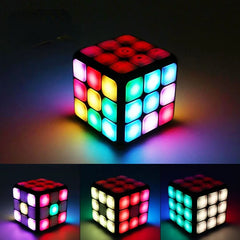 Magic Cube Educational Toys Pass The Threshold Sound Light Antistress Electronic Music Game Interactive Toys for Kids