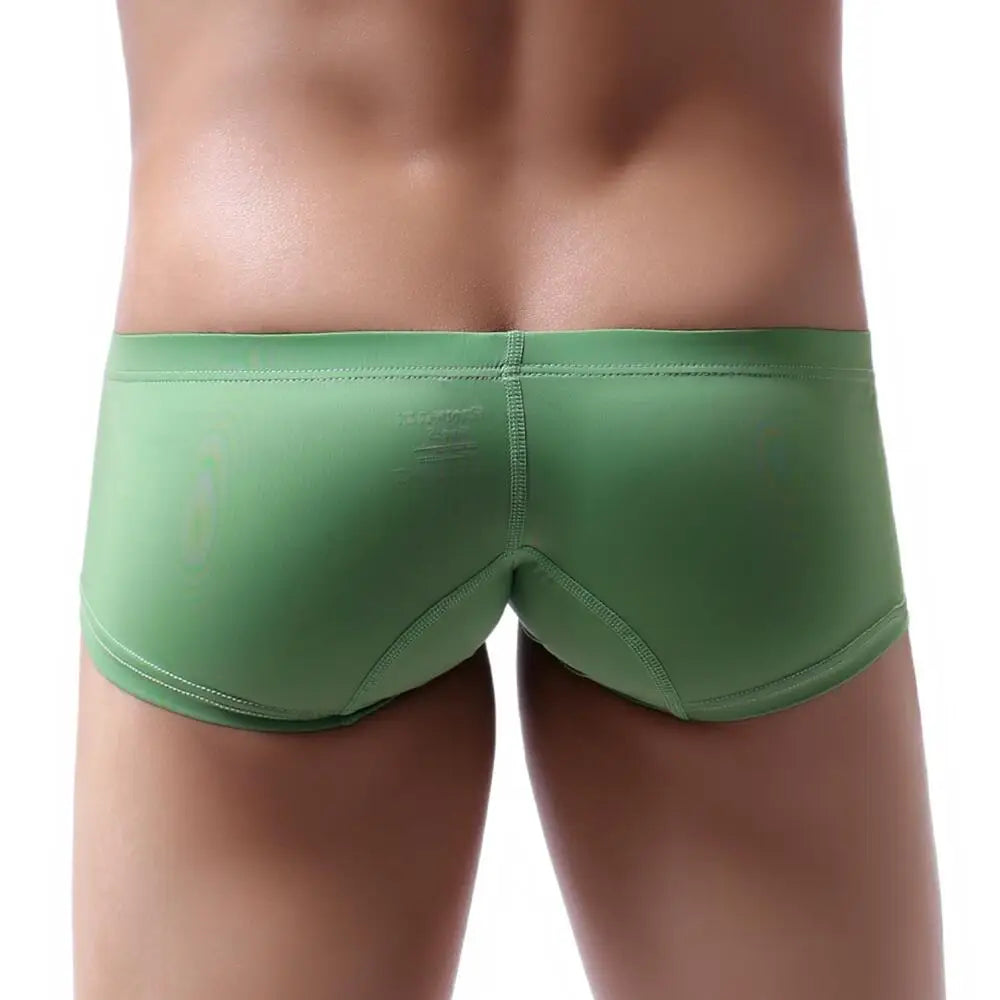 Men's Boxers Low-rise Ice Silk Underpants Men Small Boxer