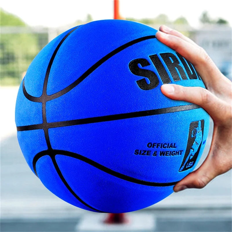 Soft Microfiber Basketball Size 7 Wear-Resistant Anti-Slip Anti-Friction Outdoor Indoor Professional Basketball