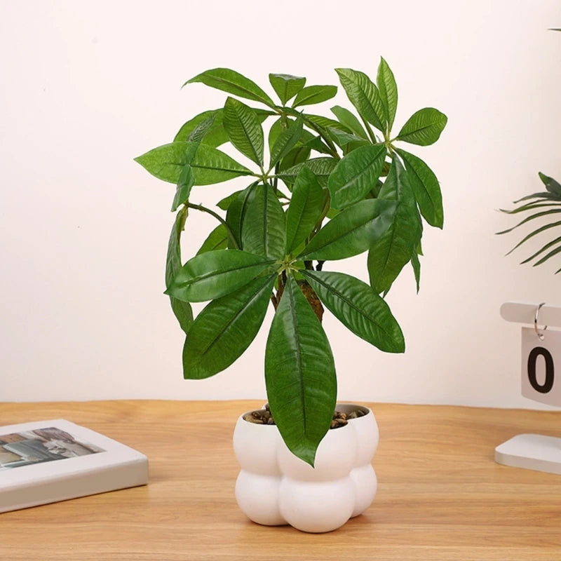 Artificial Money Tree Artificial Money Tree Potted Plant Decoration for Office