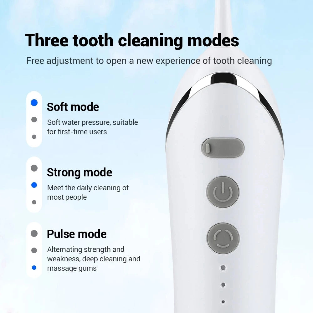 Dental Water Jet Flosser Mouth Washing Machine for Teeth Cleaning Tool