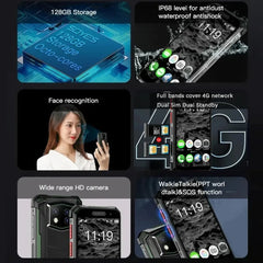 SOYES S10 MAX Upgraded Mini Rugged Smartphone Android 11 8GB+256GB Mini phone