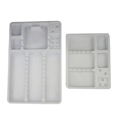 Tattoo Tray Disposable Plastic Plate for Permanent Makeup Accessories