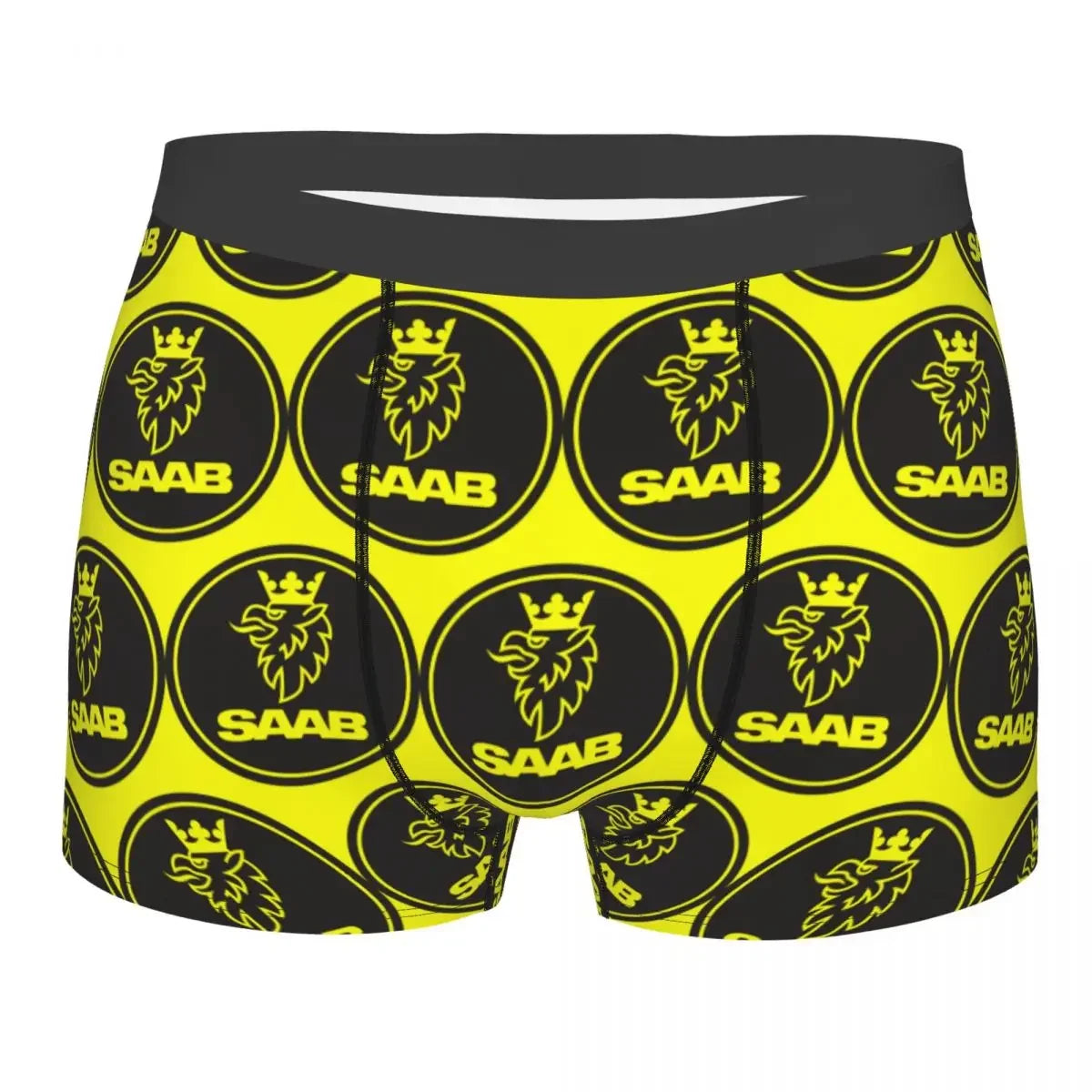 Custom Swedish Saabs Scanias Boxer Shorts For Homme 3D Printed Automobile Trucks Underwear Panties Briefs Soft Underpants