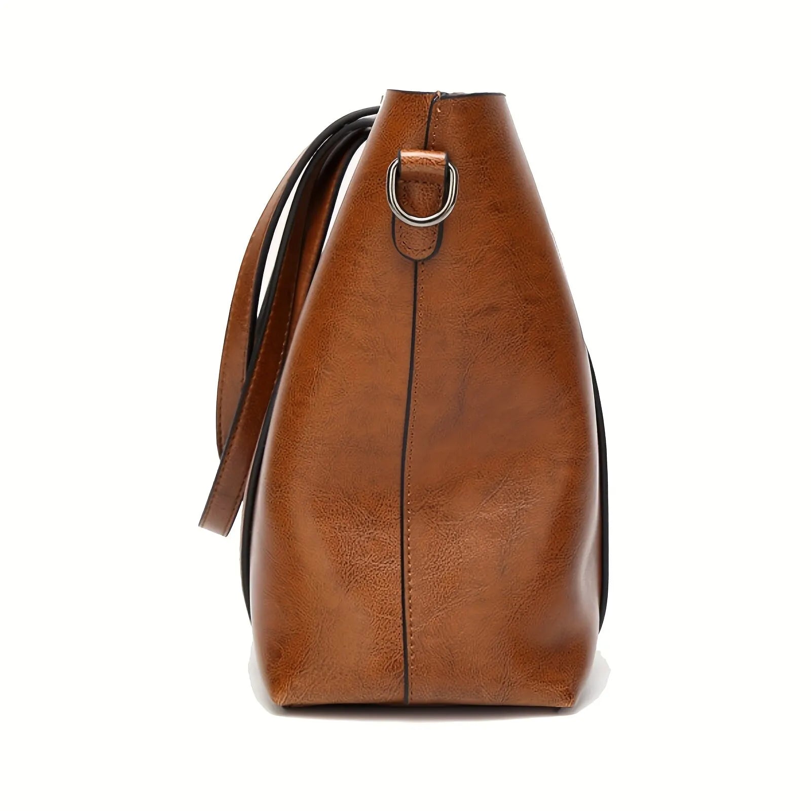 Women Handbags Tote Bag Soft PU Leather Retro Designer Large Capacity