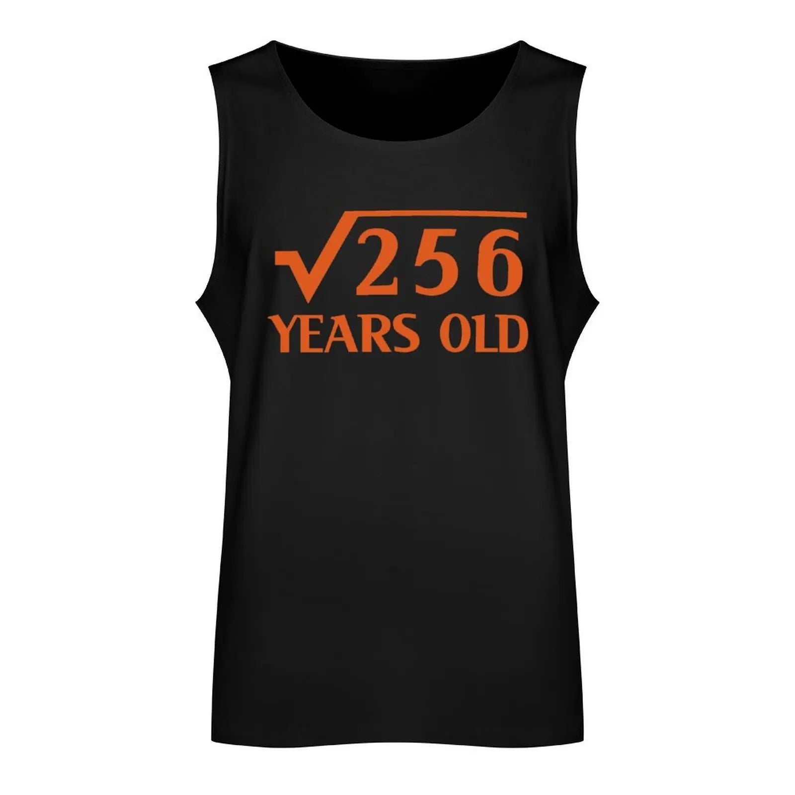 16th Happy Birthday Art 16 Years Old Square Root of 256 Tank Top t-shirt for men Man gym clothes