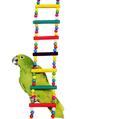 Bird Parrot Toys Colorful Hanging Cage