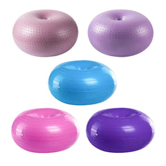 Fitness Ball Stability Yoga Ball Pilates Donut Balance for Gymnastic Home Office