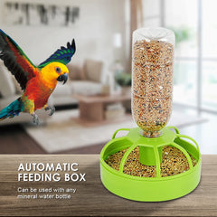 Bird Feeder Feeding Box Pet Supplies Purpose Eight Grid Large Capacity