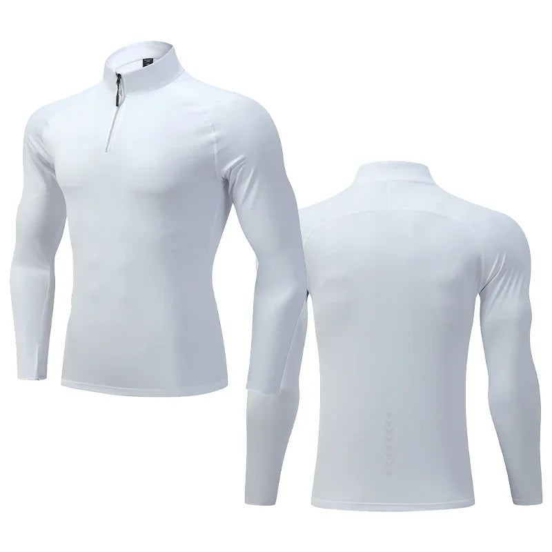 Man Running Shirt Sports Top Gym Clothing Running Jogging Workout Activewear