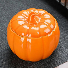 Kitchen Spice Salt Jars Pumpkin Shape Food Storage Container Creative