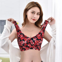 Bra Seamless Wire Free Bras Women Push Up Brassiere Underwear Comfortable Sleep Top