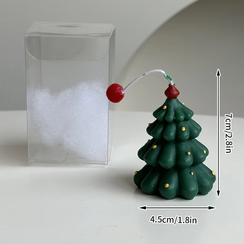 Christmas Tree Shape Candle Aromatherapy Candle Xmas Scented Candles